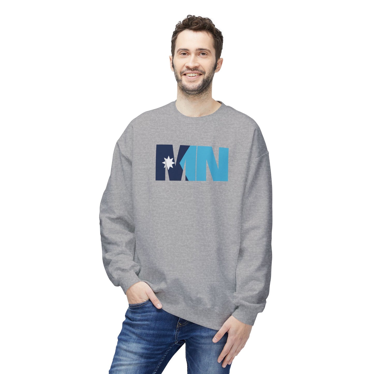 Minnesota Winter Cozy Fleece Sweatshirt MN Unisex Mens and Womens