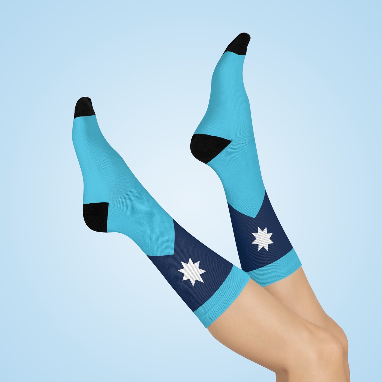 Minnesota State Flag Crew Socks