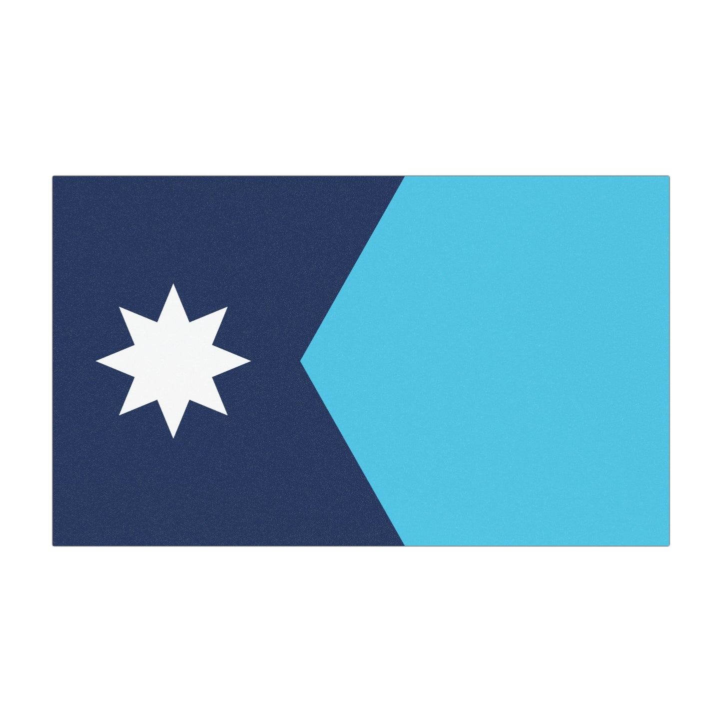 Car Magnet - Minnesota State Flag Design
