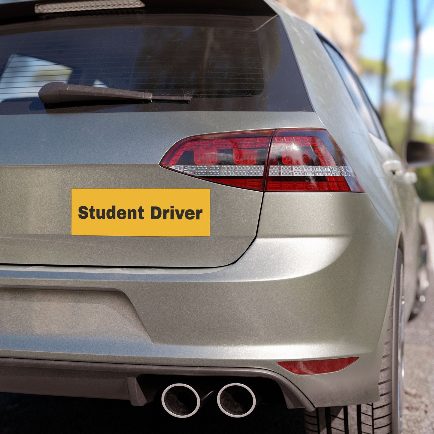 Student Driver Car Magnet 10" x 3"