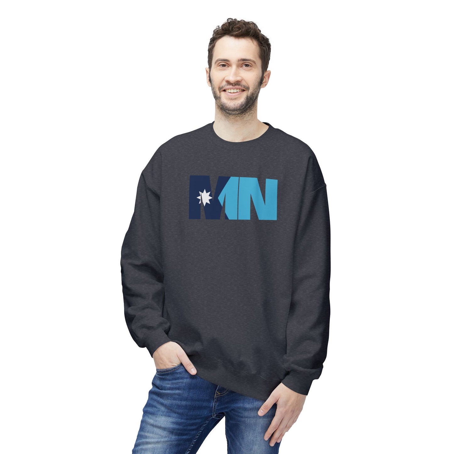 Minnesota Winter Cozy Fleece Sweatshirt MN Unisex Mens and Womens