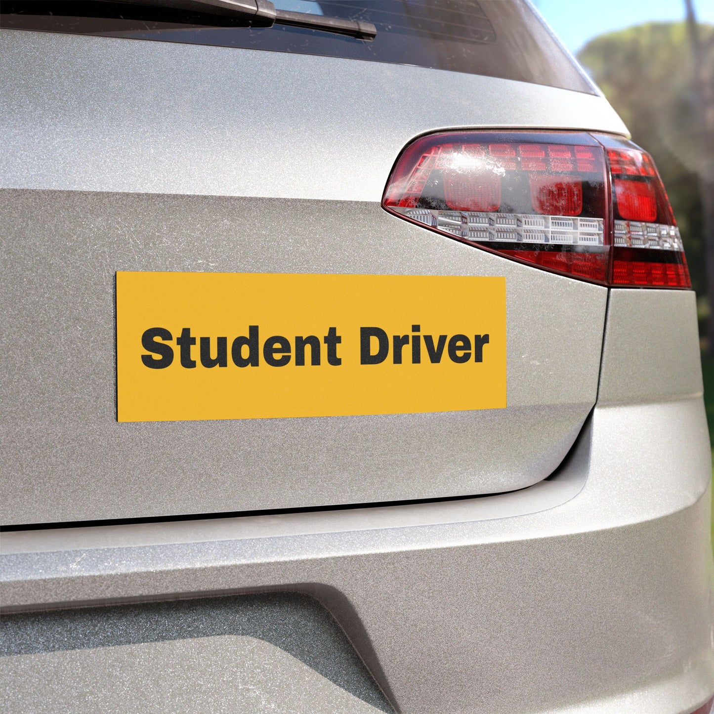 Student Driver Car Magnet 10" x 3"