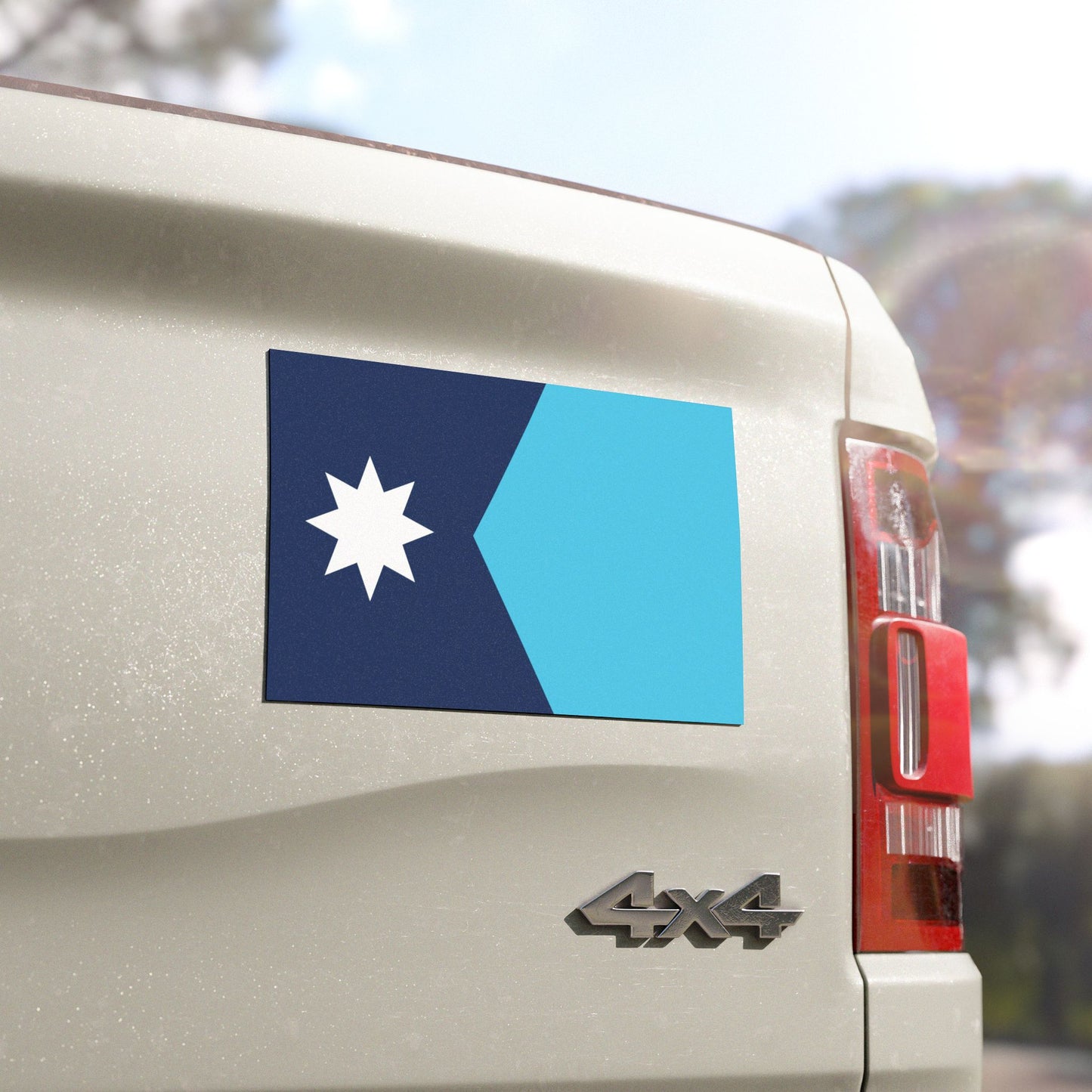 Car Magnet - Minnesota State Flag Design