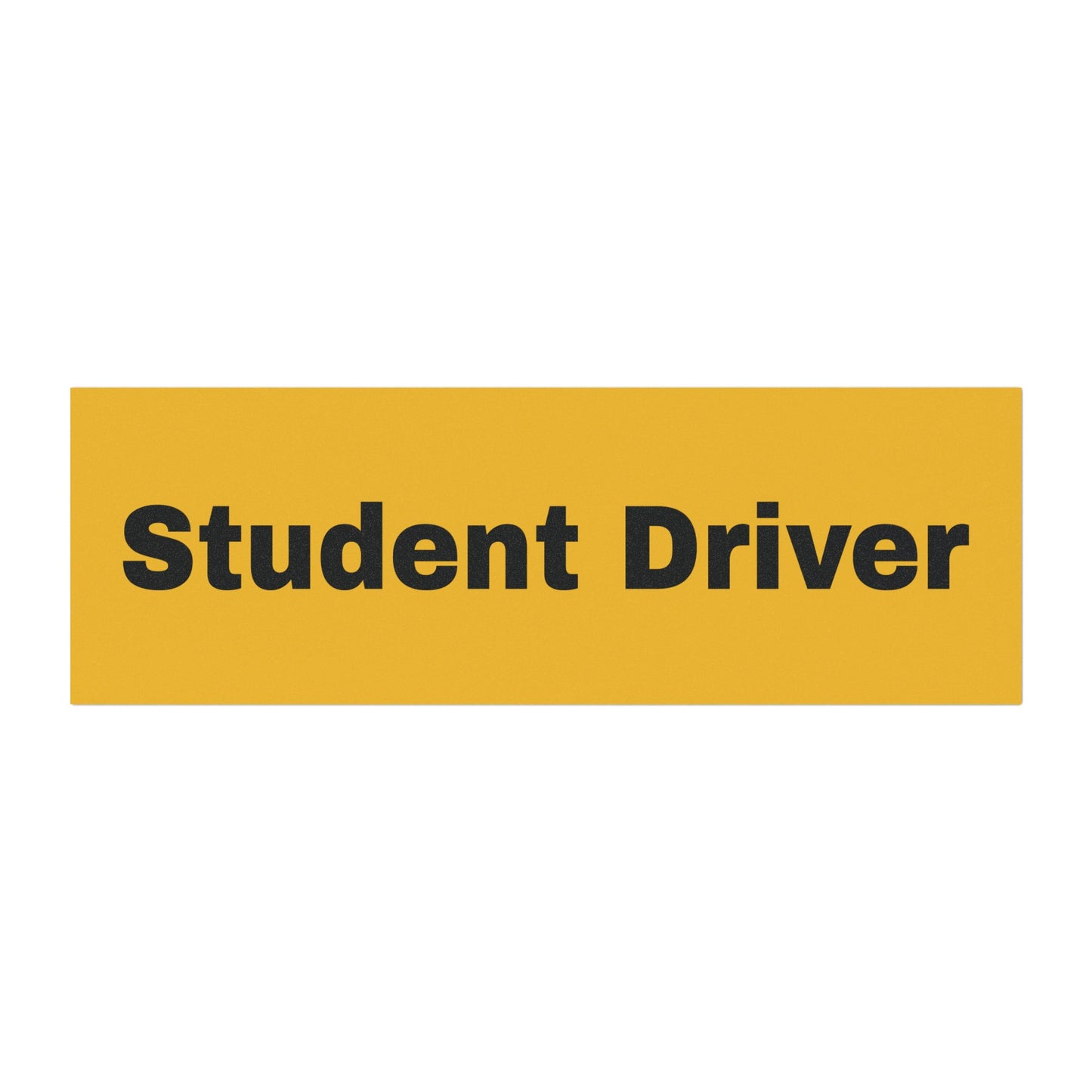 Student Driver Car Magnet 10" x 3"