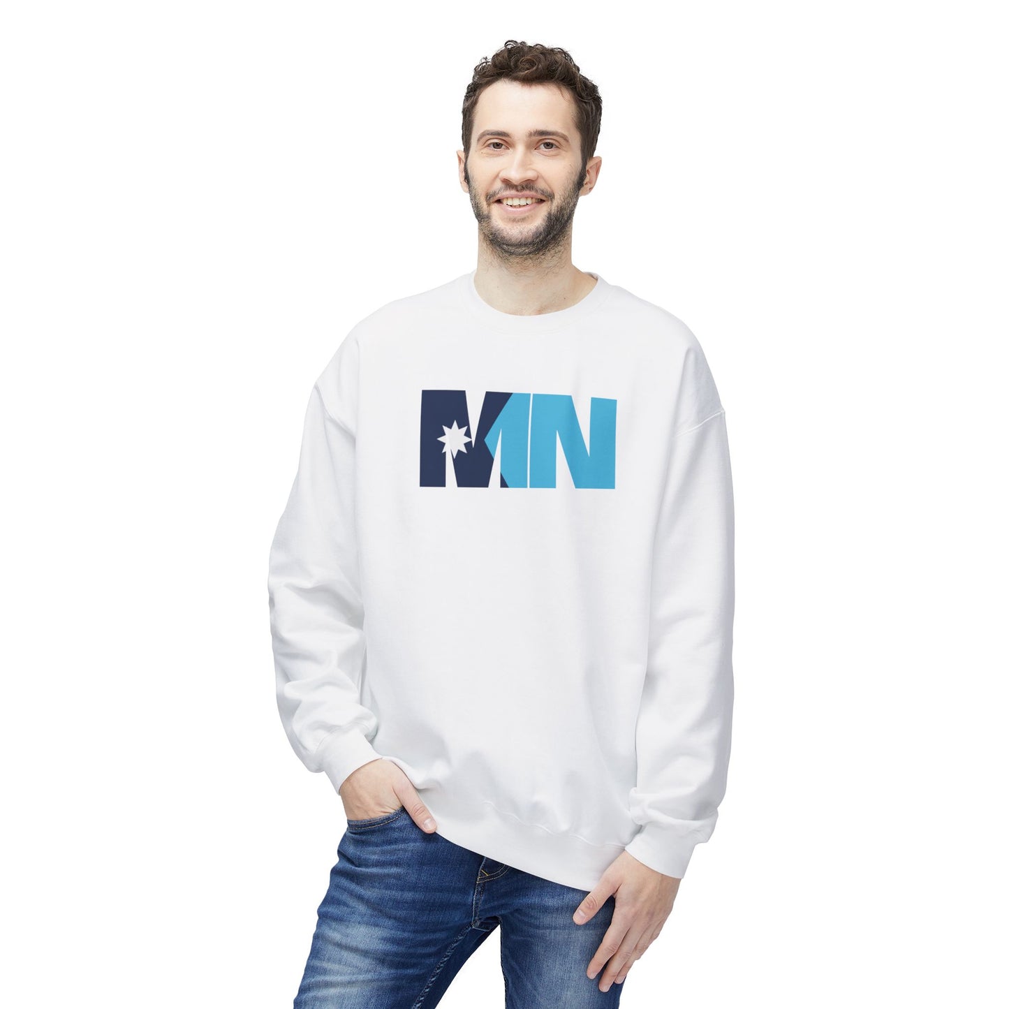 Minnesota Winter Cozy Fleece Sweatshirt MN Unisex Mens and Womens