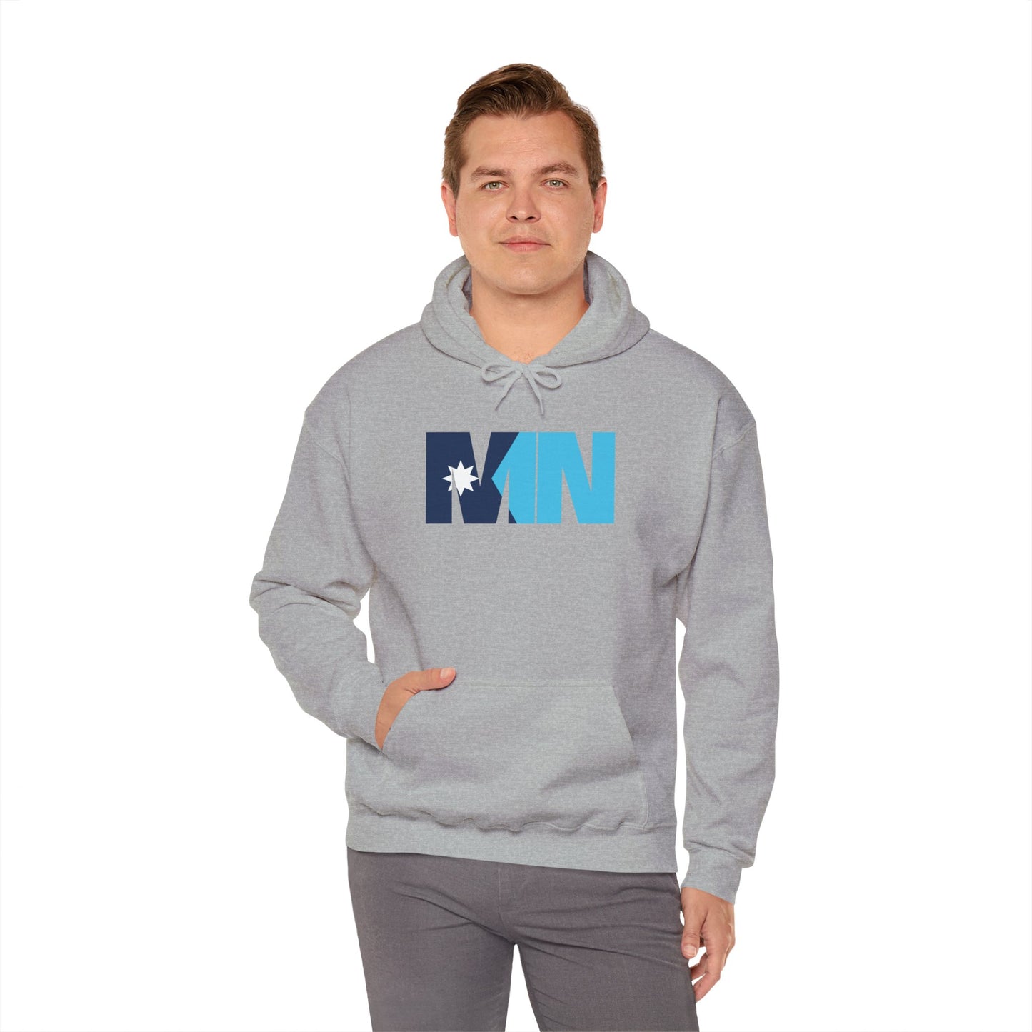 MN Minnesota State Flag Hoodie Sweatshirt