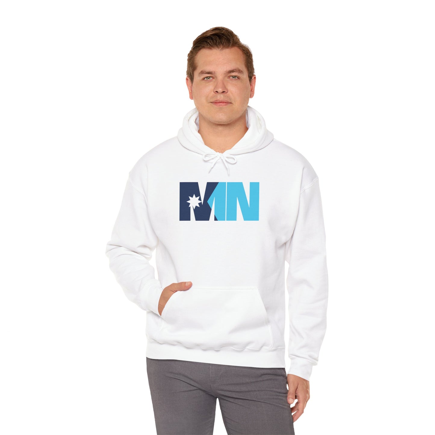 MN Minnesota State Flag Hoodie Sweatshirt