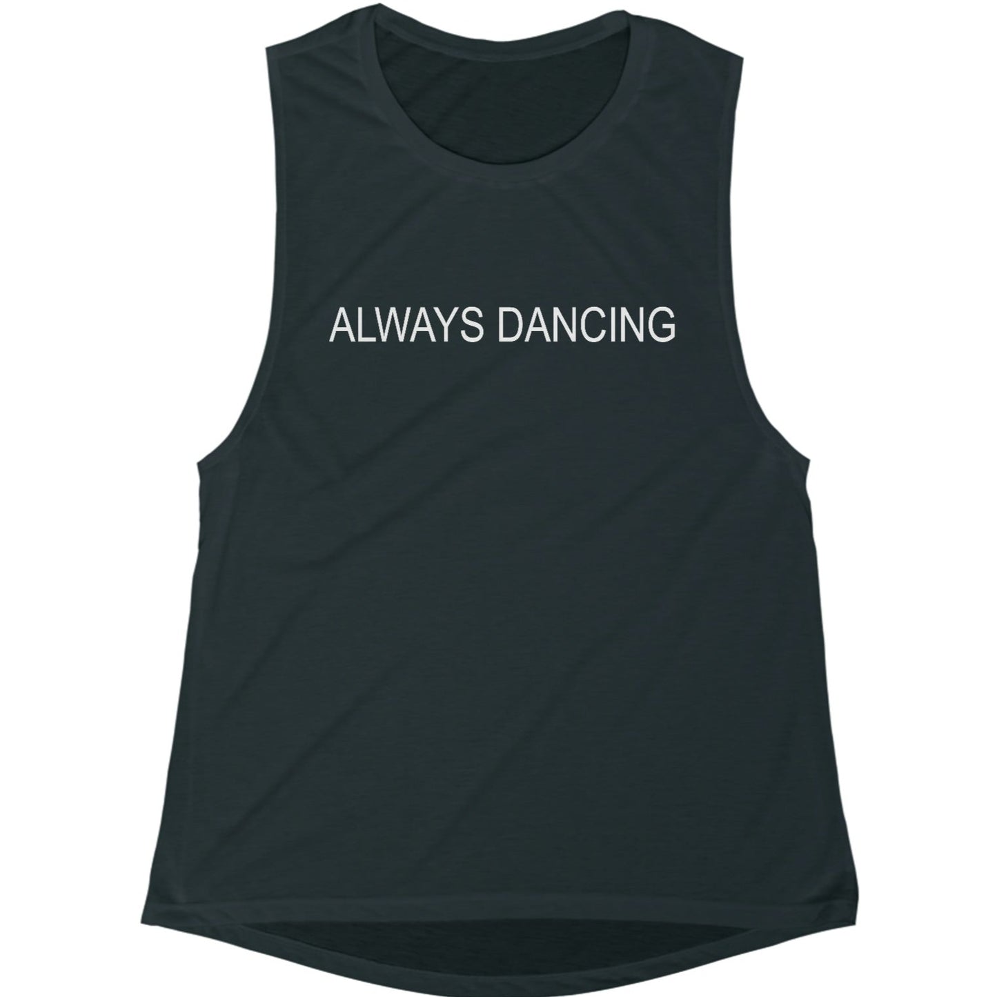 ALWAYS DANCING Women's Flowy Scoop Muscle Tank