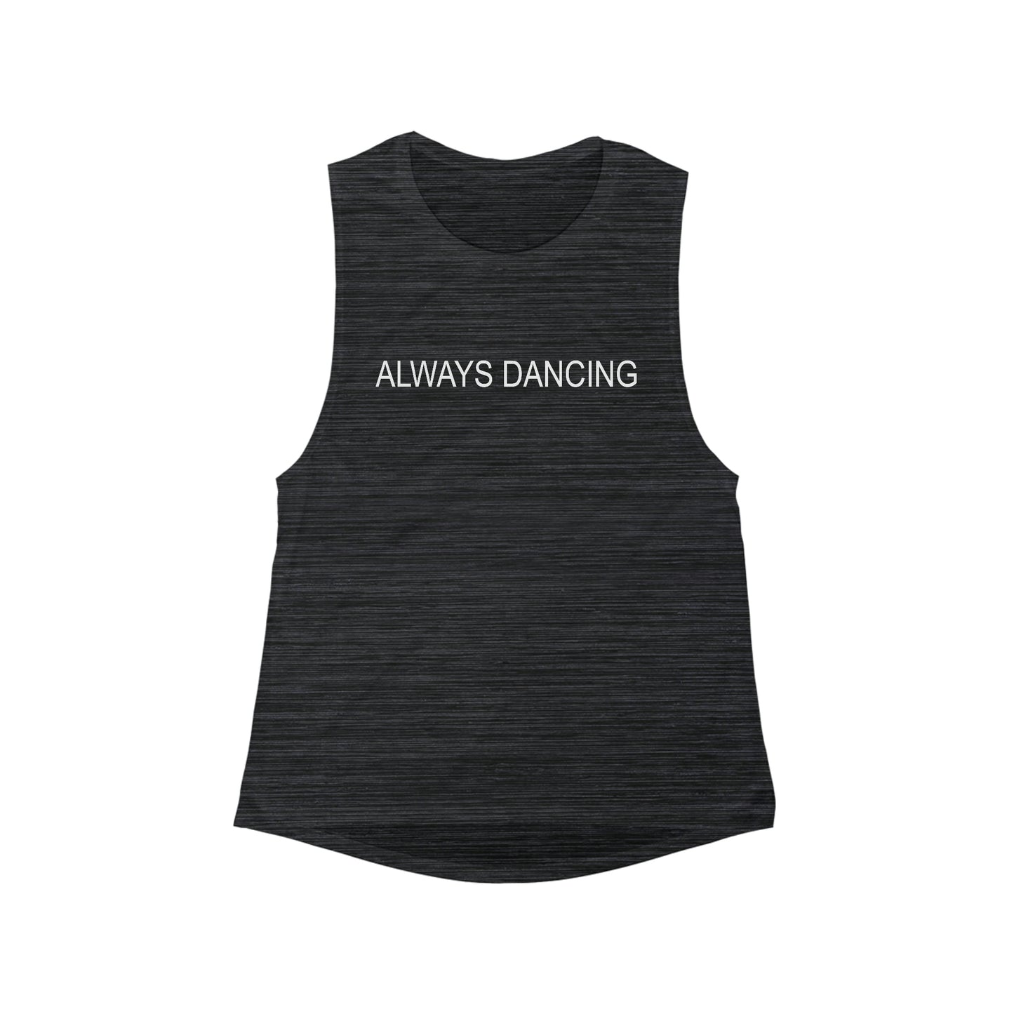 ALWAYS DANCING Women's Flowy Scoop Muscle Tank