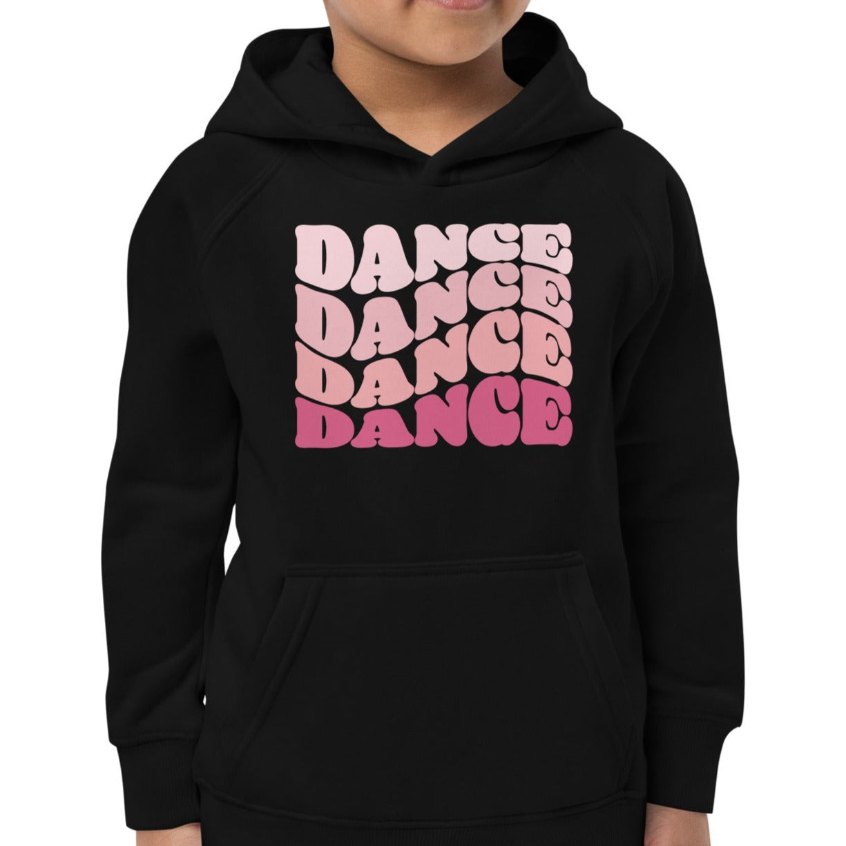 Dance Dance Dance Retro Wave Kids hoodie for your favorite little dancer!